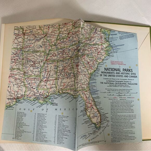 America’s Wonderlands  Book National Parks 1959 Nat Geographic Society Hardcover - Picture 14 of 16